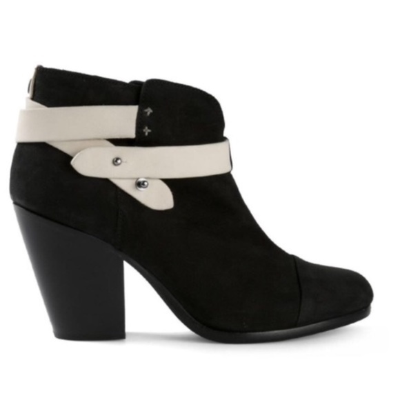 Boots Ankle Heels By Rag And Bone In Black, Size: 7.5